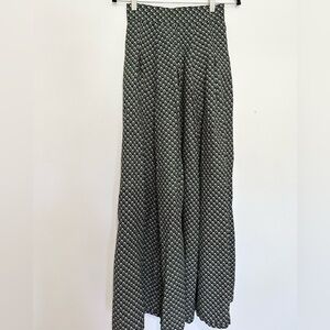 Francis + Benedict maxi skirt size XS geometric pattern hippie boho vacation